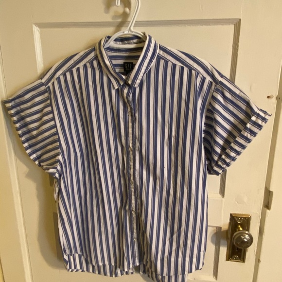 Gap Striped Button Up Shirt - Picture 1 of 2